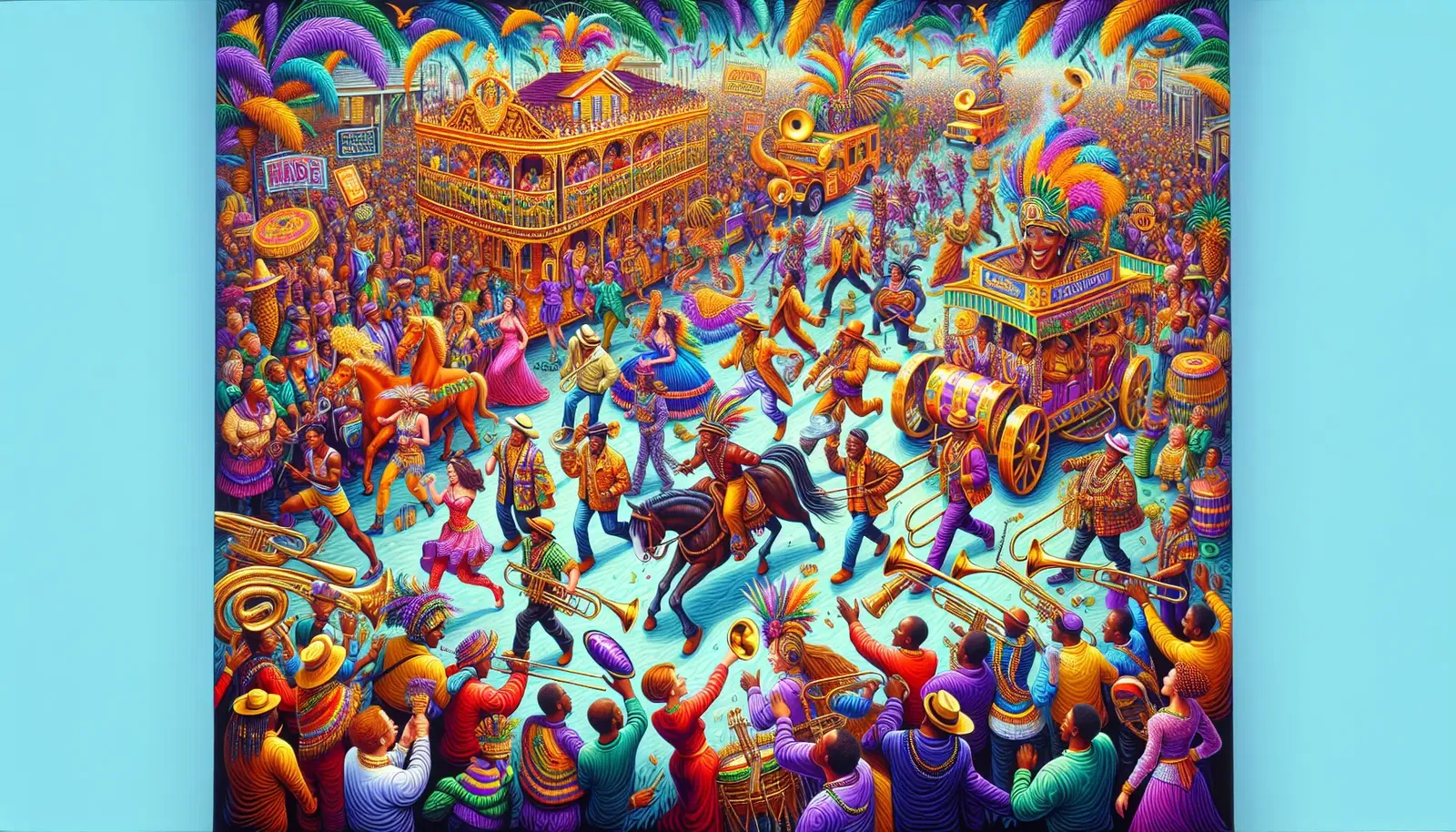 Mardi Gras in New Orleans