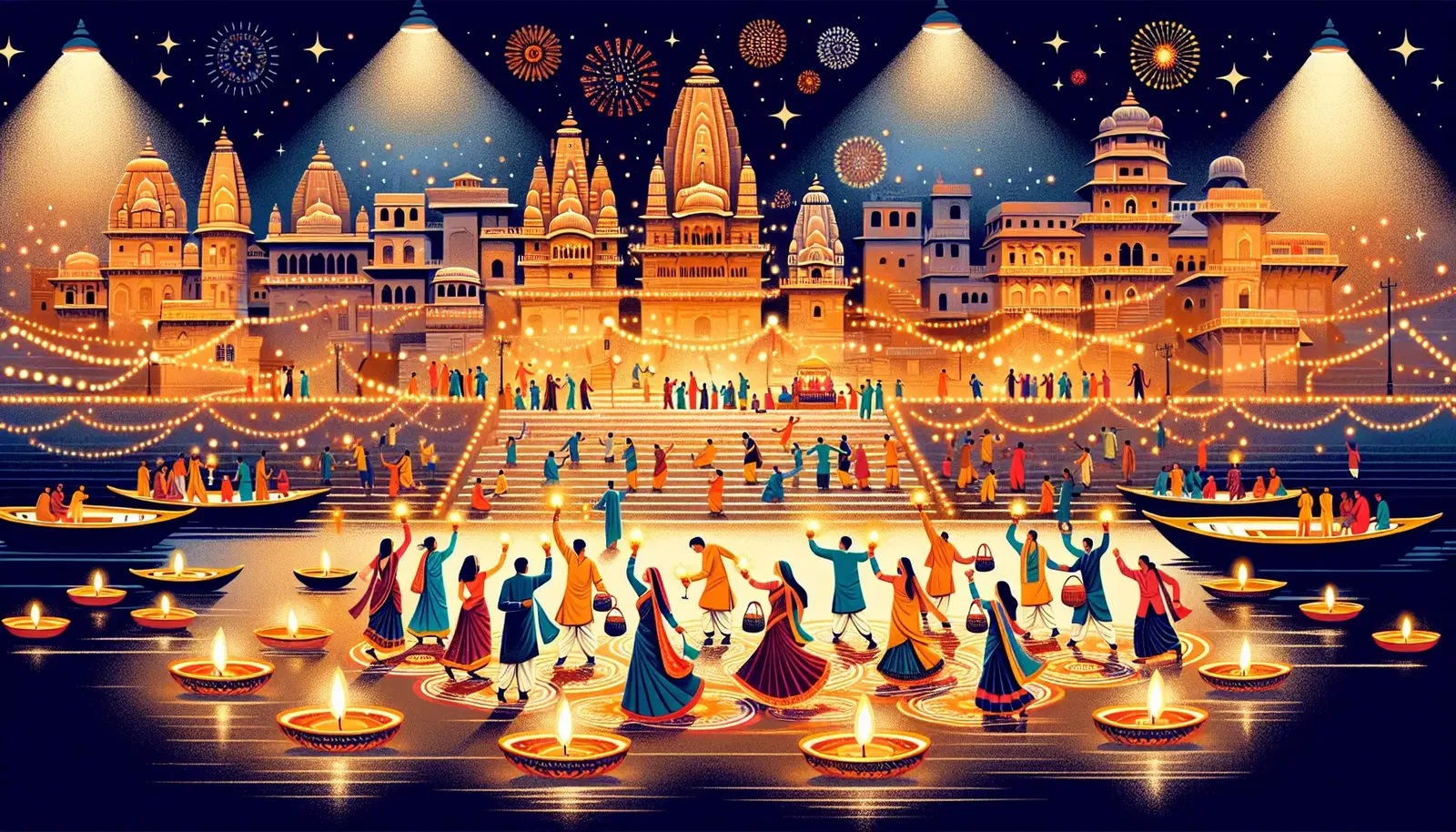 Diwali in Varanasi