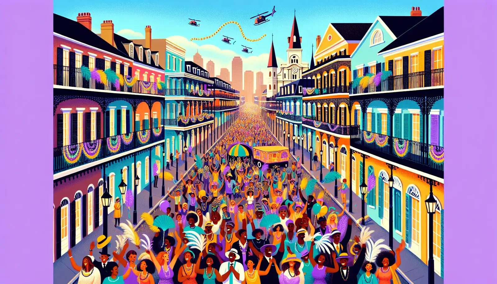 Mardi Gras in New Orleans